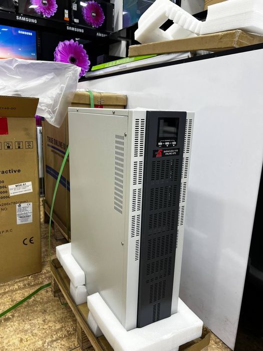 Мощный UPS SPower Baracuda онлайн 10кВА (9000вт)