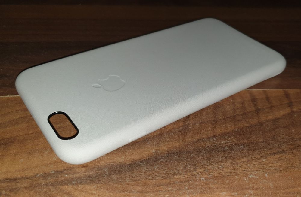 Husa piele naturala originala Apple Leather Case iPhone 6 Plus 6s Plus