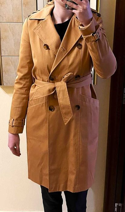 Trenci Asos Clasic Culoare Camel