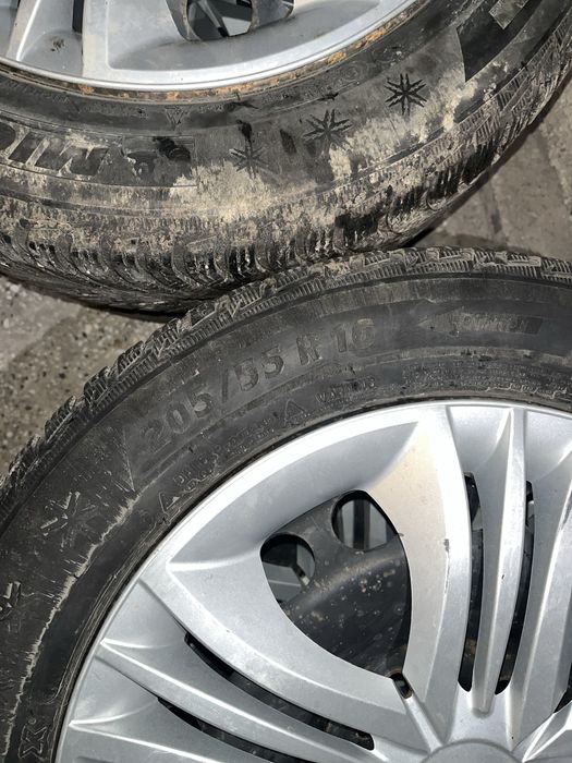 Гуми с джанти 5х112 205/55/16