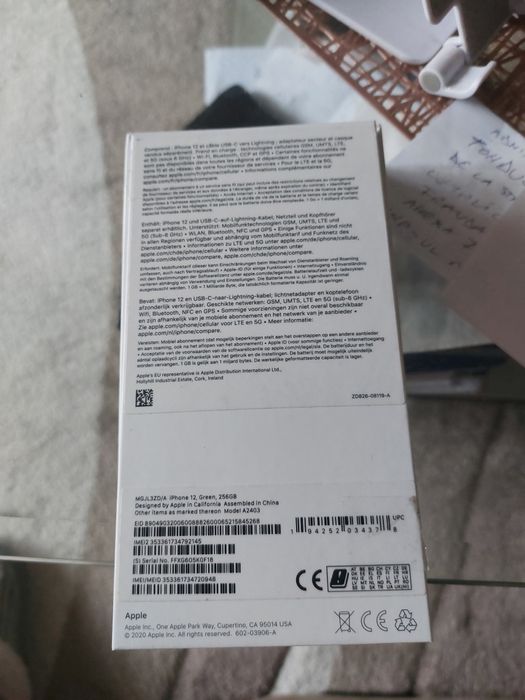 Iphon 12  Green 256GB