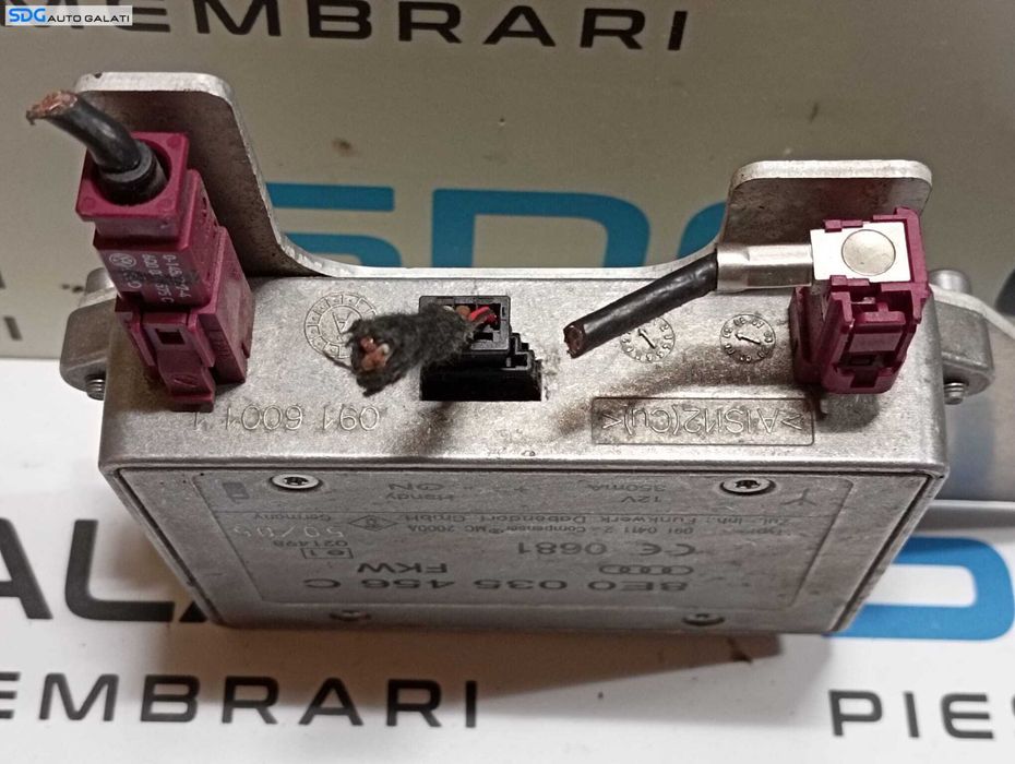 Unitate Modul Amplificator Antena Audi A8 D3 2004 - 2010 Cod 8E0035456C [M6278]