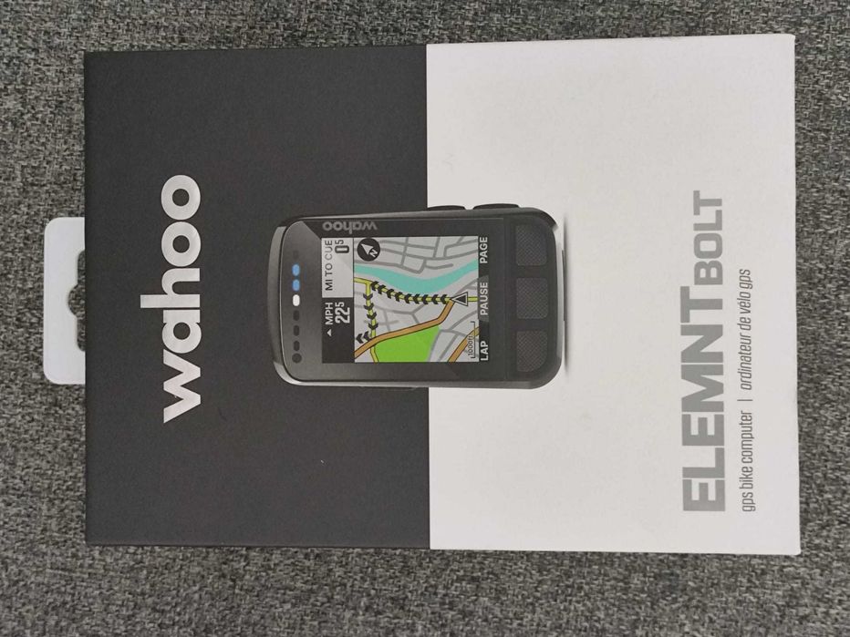Calculator de ciclism/bicicletă Wahoo ELEMNT Bolt 2.0  cu GPS, negru