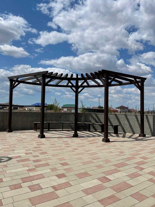 Арки, перголы, деревянные