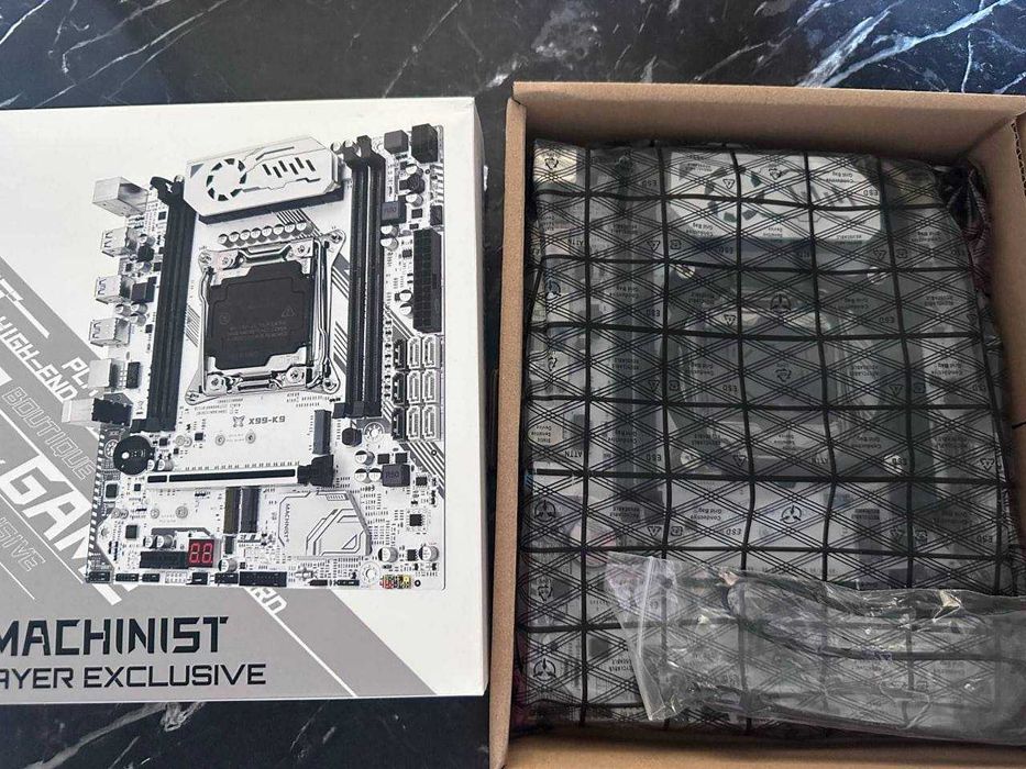 Белые комплекты 16 ядерные / плата + проц+ озу 16 + куллер