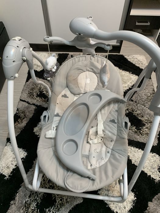 Електрическа бебешка люлка-шезлонг Kikka Boo