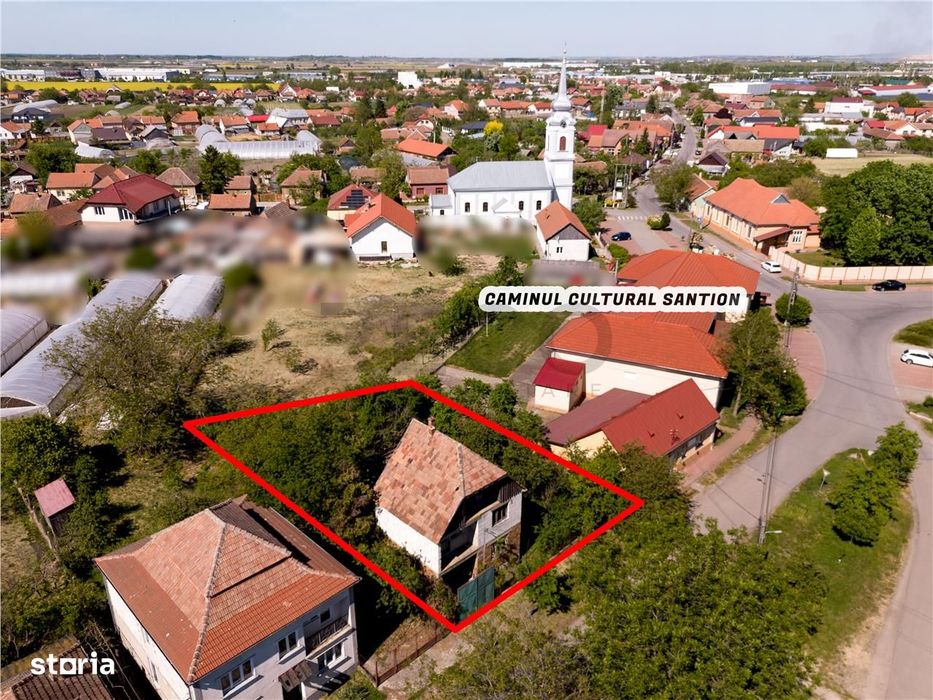 RECO Casa cu etaj nefinisata in Santion, com. Bors