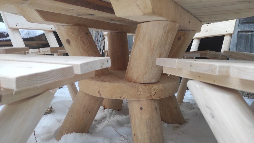 Masa lemn masiv rustica