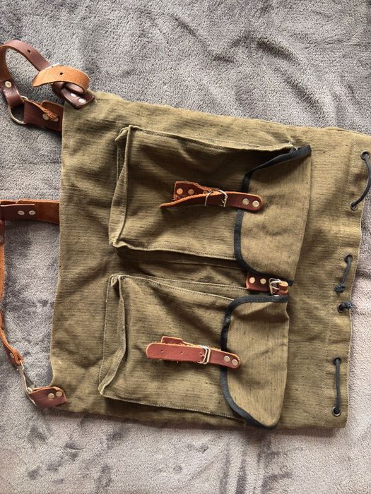 Брезентова туристическа военна раница