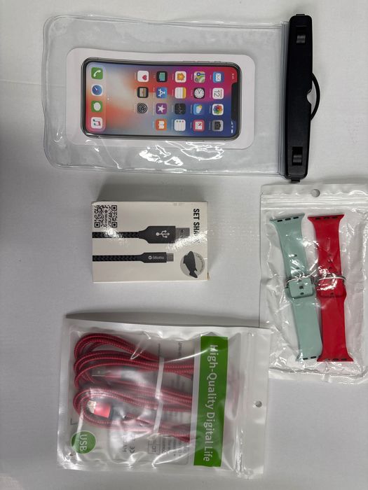 Încărcătoare  tip-C și husă universală împotriva apei pentru telefon