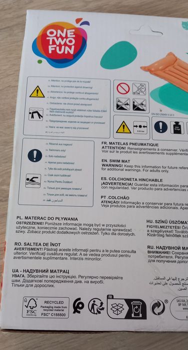 Barcuta gonflabila noua și saltea