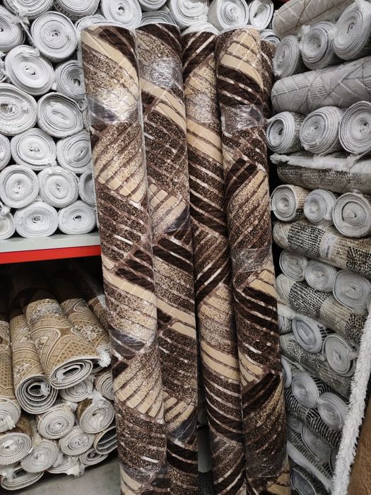 Covoare antideraa  2x maro 100x280