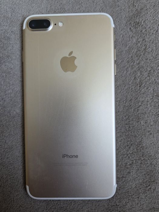 Iphone 7 plus Gold 128gb 100% батерия