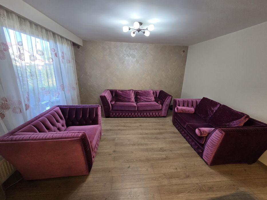 Set doua canapele si fotoliu (Divanni & Sofa)