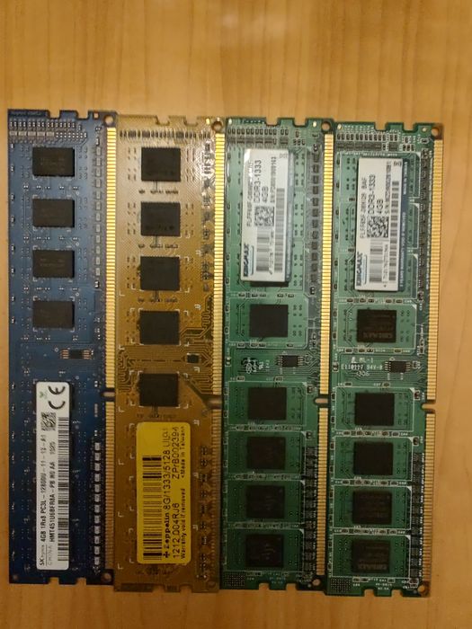 RAM DDR3 4Gb și 8Gb