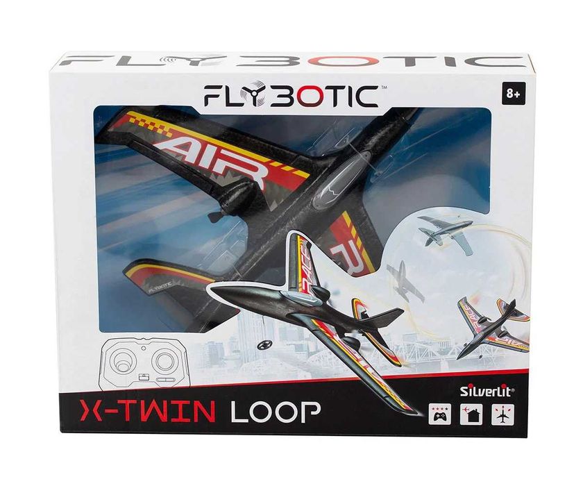 Самолет с дистанционно Silverlit X-twin Loop