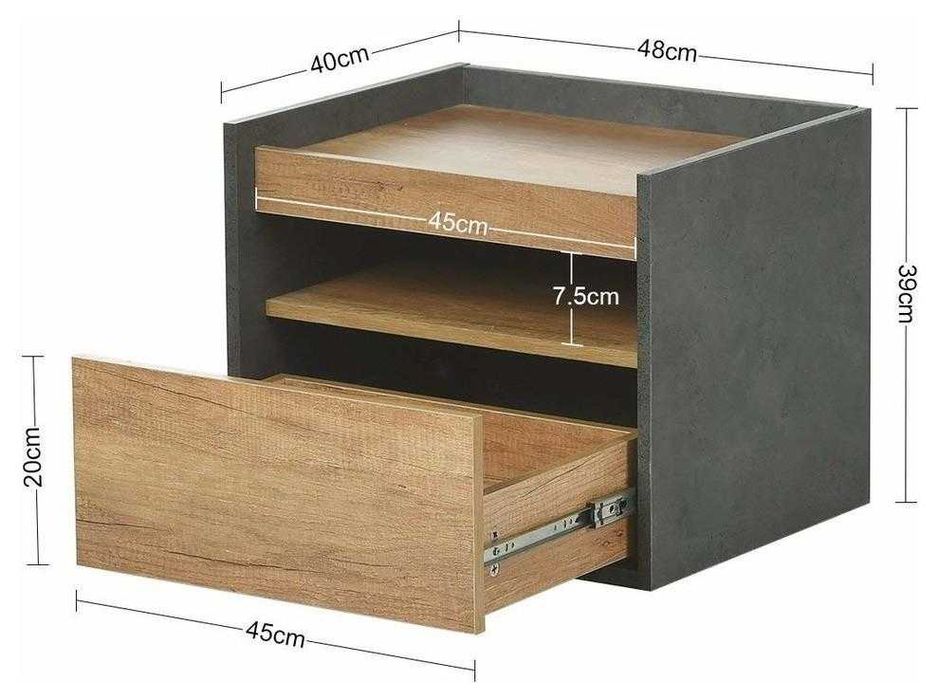 ПРОМОЦИЯ Нощно шкафче – DEVAISE BJG-CTJC-Z4/D10702416