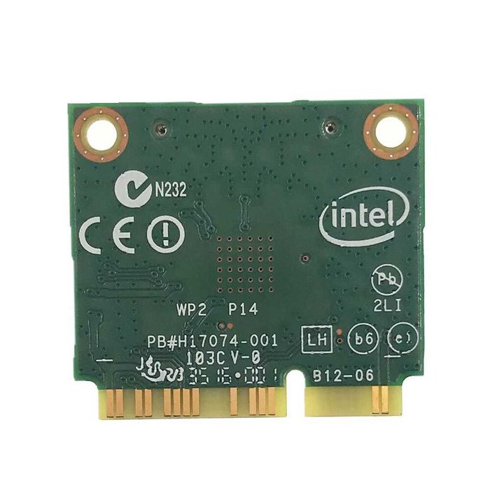 Intel Dual Band Wireless-AC 7260HMW Half Mini PCIe BT4.0 1067 Mbps_NOU