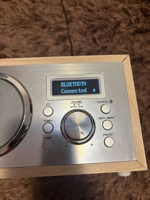 Radio DAB Silver Crest  ,Bluethoot ,Aux,Alarma ,made in Germany