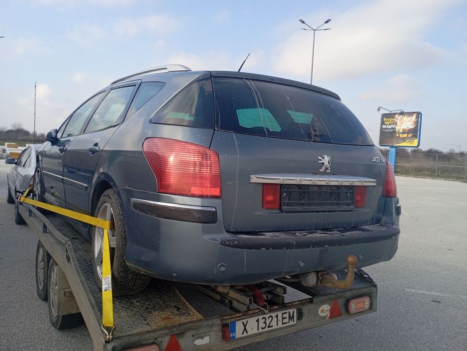 Пежо 407 2.2i Газ/Бензин АВТОМАТИК Панорама Кожа