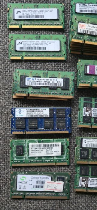 Ram Laptop Sodimm 1Gb DDr2 pc2