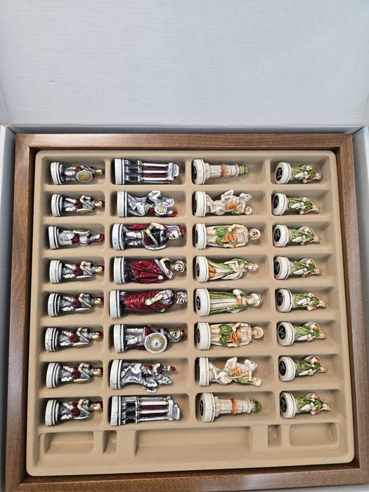 Шахматы Nigri Scacchi «Клеопатра» — элитный набор, ручная работа