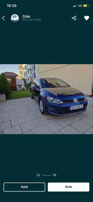 Golf 7 brek an 2016