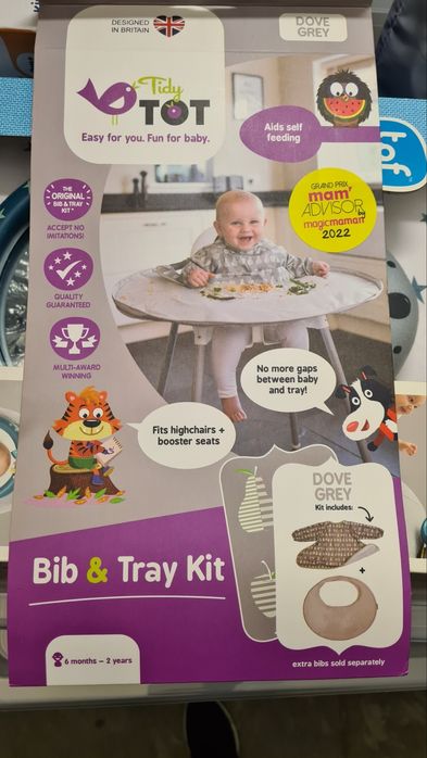 Комплект за хранене лигавник и табла