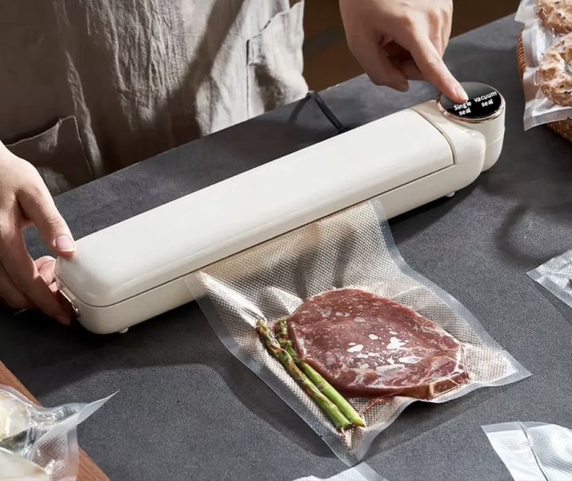 Вакуумный упаковщик пищевых продуктов, вакууматор домашний