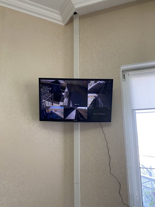 Установка система Видеонаблюдения