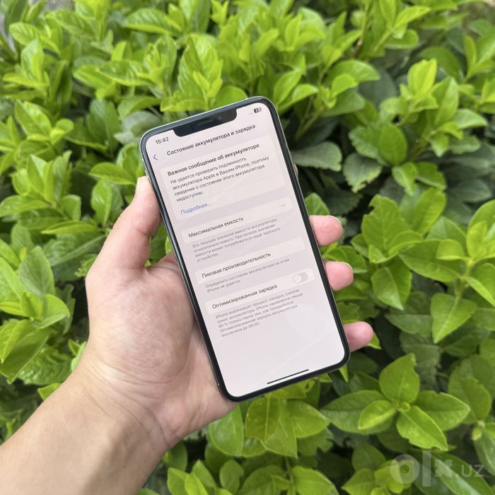 iPhone Xs max White 64gb 100%
