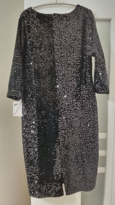 Rochie paiete Fervente negru 46