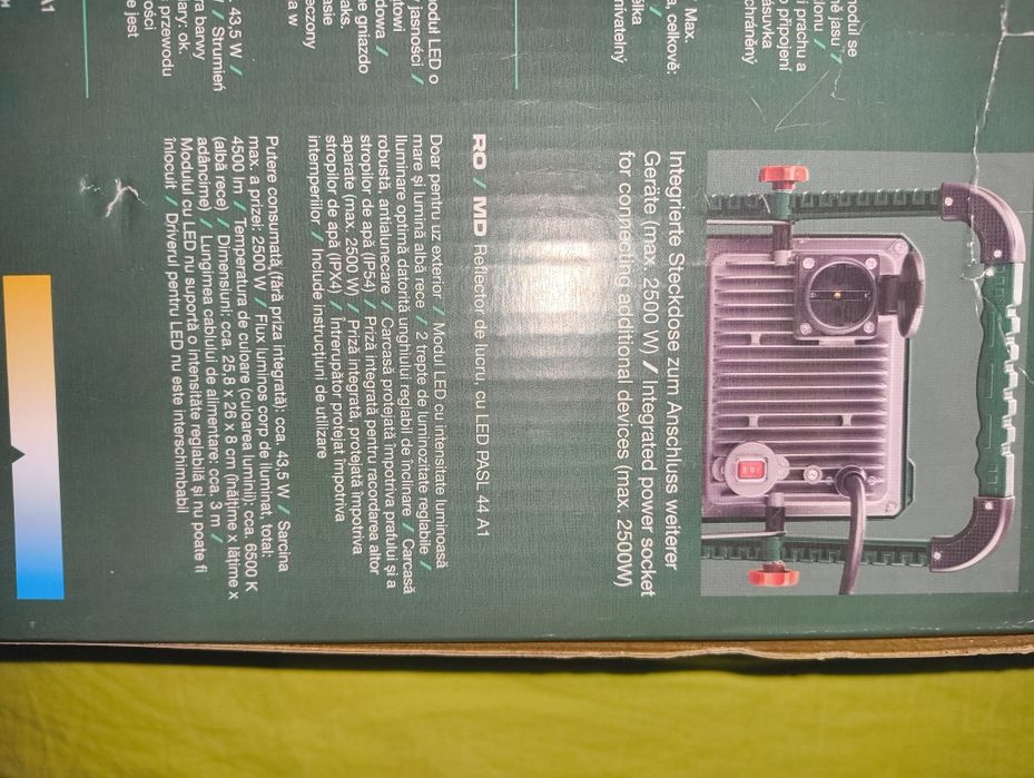 Proiector lucru cu led 220v