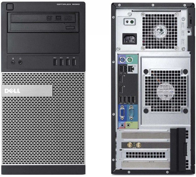 PC Dell 9020 Tower Core I3-4130, 8GB Ddr3, 500GB