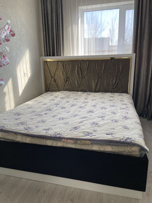 Кровать с матрасом люлка сандык
