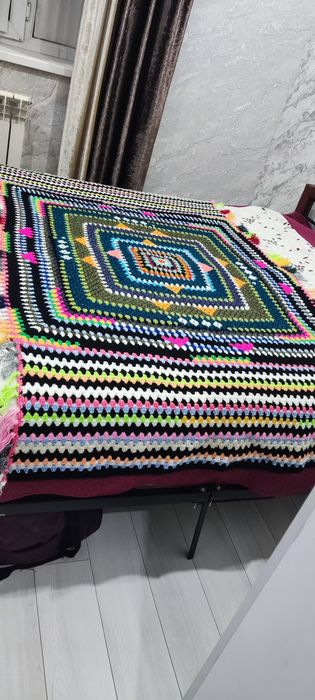 Вязанные пледы продам