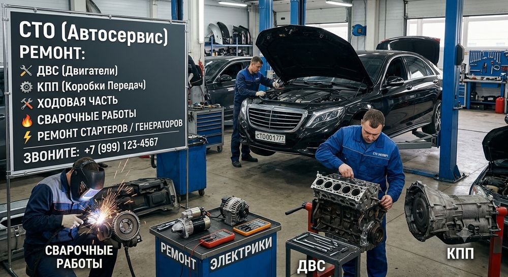 Услуги сто ремонт