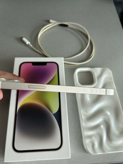 Iphone 14 Starlight 128GB без забележки
