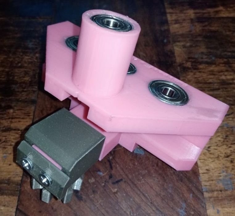 Sablon de mobila din plastic dur pentru minifix 15 v.1.1 prese