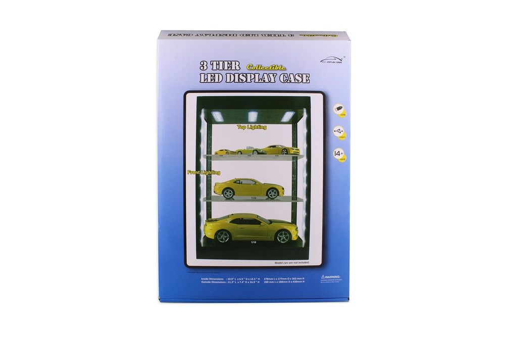 Vitrină pentru expunere cu iluminare led