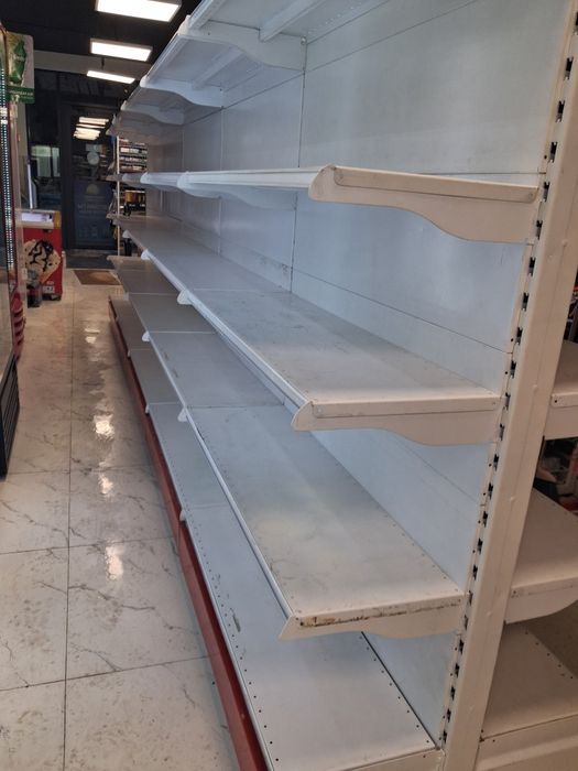 Стеллажи двухсторонние продаётся