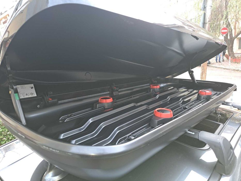 Багажник Автобокс Hapro Zenith Черен Металик (под наем или продажба]