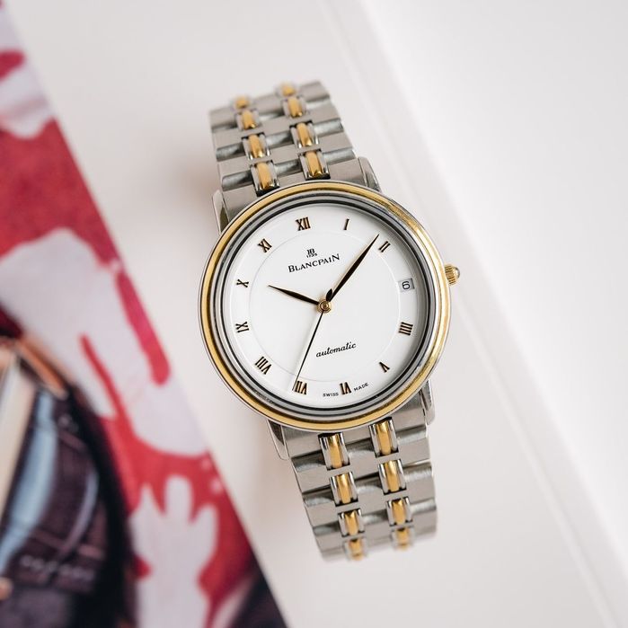 Blancpain Ultra Slim - Lady - Aur si otel