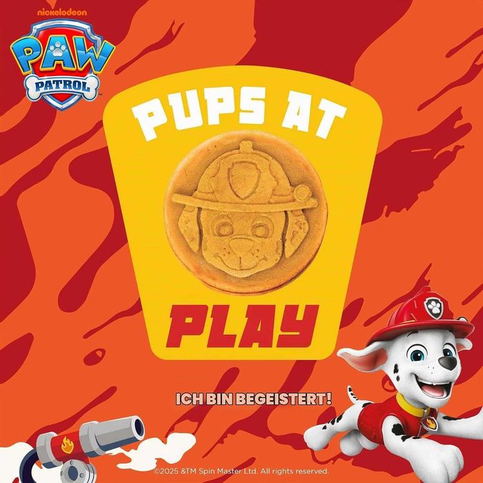 Мини гофретник PAW Patrol Marshall (Маршъл) Bestron, червен – нов