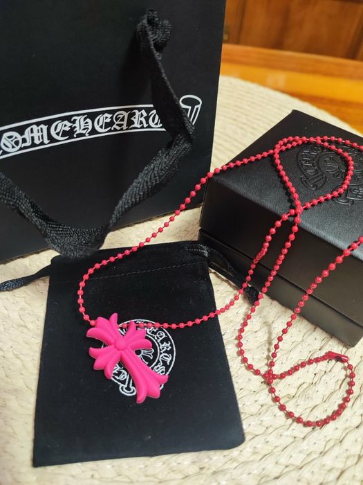 Lanț Cruce Silicon Chrome Hearts