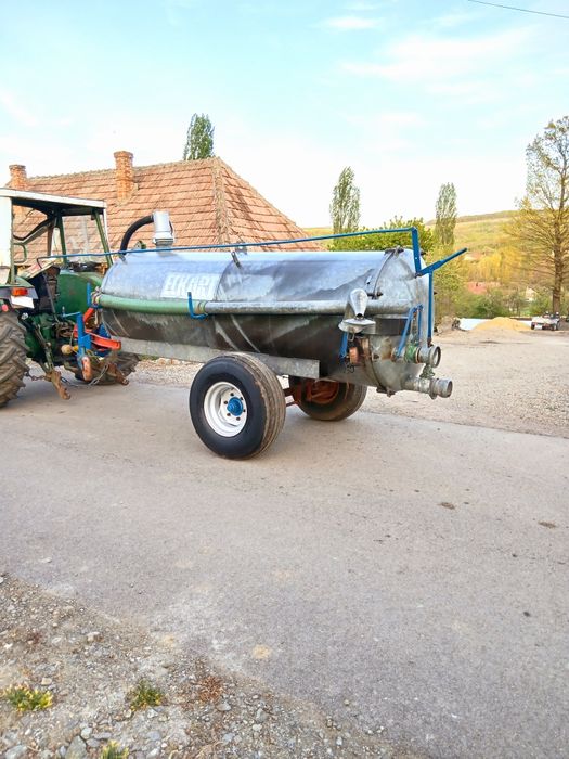 Vidanja galvanizata vaccum 3000 litri