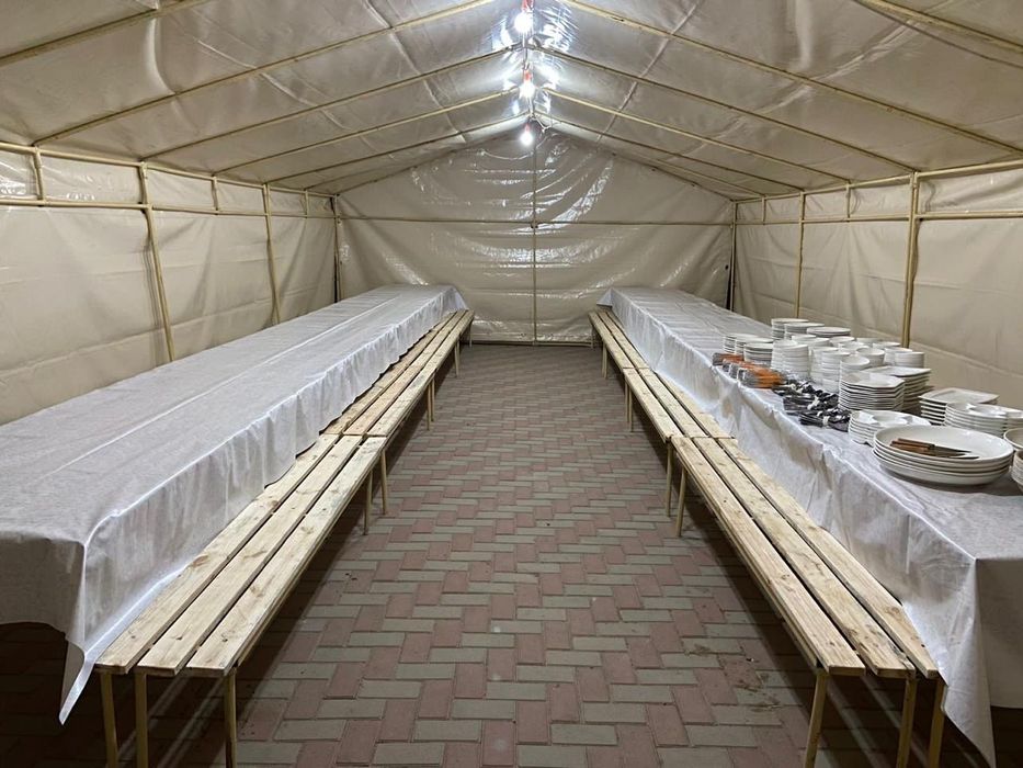 Аренда палатки до 80 человек