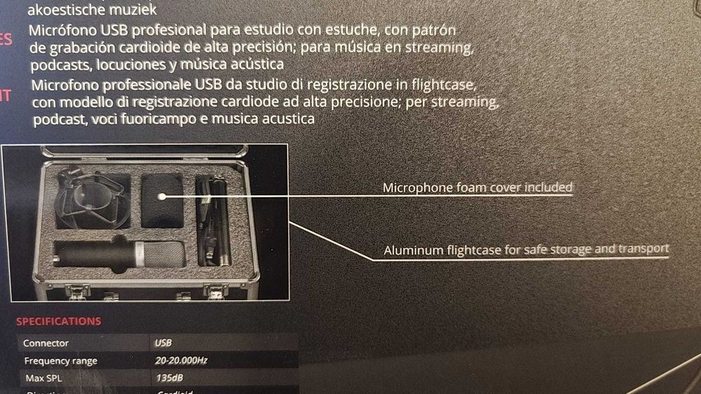 Microfon streaming Trust GXT 252 EMITA