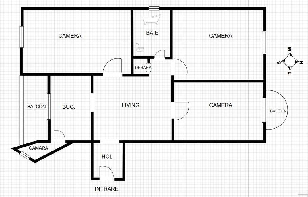Proprietar Vand Apartament 4 camere 76mp in Marasti, Aurel Vlaicu