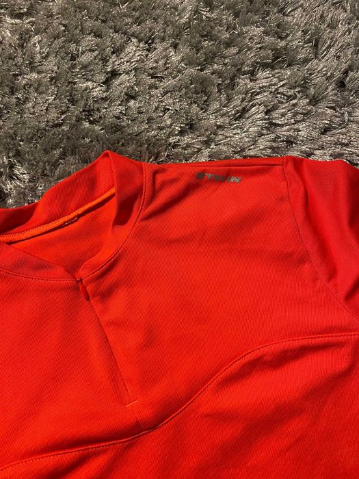 tricou ciclism btwin dama